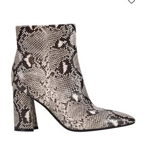 Marc Fischer Snakeskin Yanara Pointed Boots